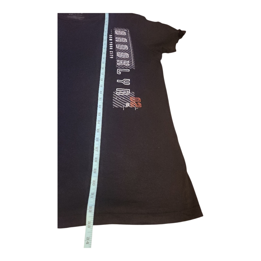 Apt. 9 Black Brooklyn New York Graphic Tee Men's Size XXL - Picture 4 of 9